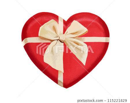 Heart mark (with white ribbon) Heart mark (with white ribbon) 115221829
