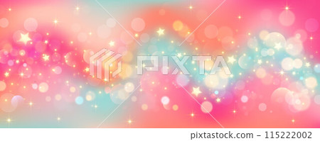 Pink and blue wavy fluid background with stars and bokeh. Abstract light blurred vector design. Soft rose sky. Pastel gradient romantic wallpaper Pink and blue wavy fluid background with stars and bokeh. Abstract light blurred vector design. Soft rose sky. Pastel gradient romantic wallpaper 115222002