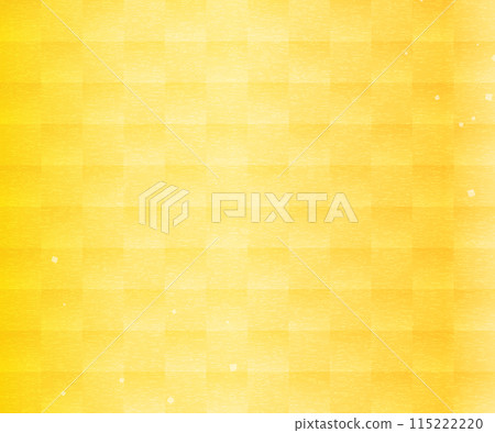Japanese-style banner: gold leaf-like gradation 115222220