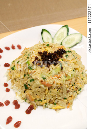 Sri Lankan okonomiyaki kottu roti 115222874