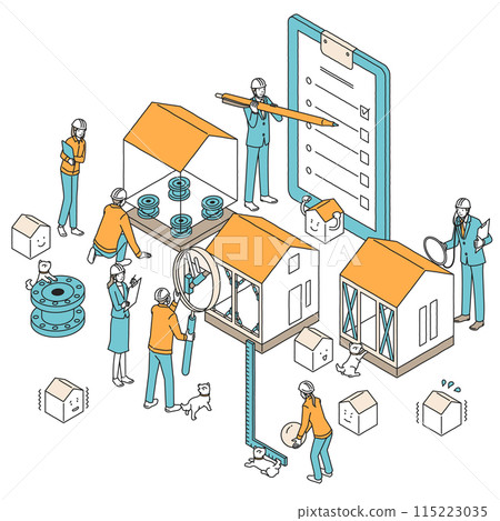 Earthquake-resistant house check example 115223035