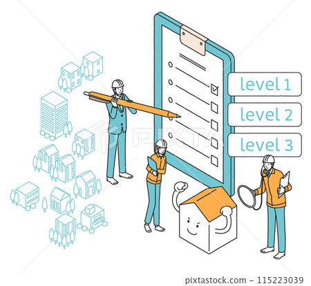 Earthquake resistant house 115223039