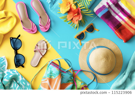 夏日海灘時尚單品 115223906