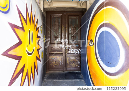 Door entrance and Murals Door entrance and Murals 115223995