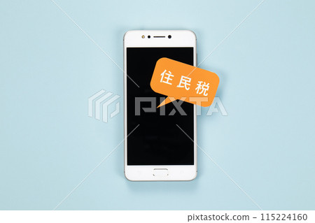 Image photo: Resident tax Image photo: Resident tax 115224160