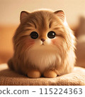 一隻盯著小貓 115224363