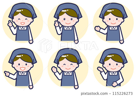 Male staff pose set_03 115226273