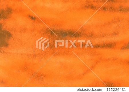Bright orange paint brush strokes abstract design pattern texture surface background backdrop Bright orange paint brush strokes abstract design pattern texture surface background backdrop 115226481