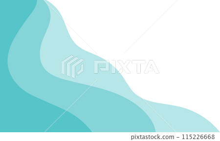 Refreshing shimmering water abstract background frame material 5 115226668