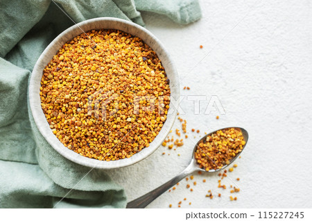 Healthy bee pollen grains Healthy bee pollen grains 115227245