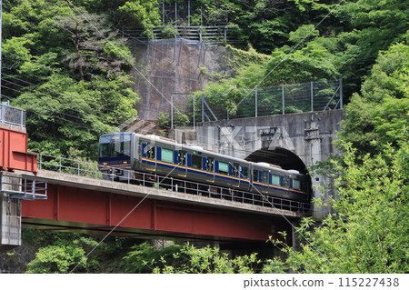 207系列車抵達福知山線武田站 115227438