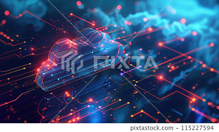 Cloud computing diagram network data storage technology service on structure circuit computer. Locked, Cyber security. Cloud computing diagram network data storage technology service on structure circuit computer. Locked, Cyber security. 115227594