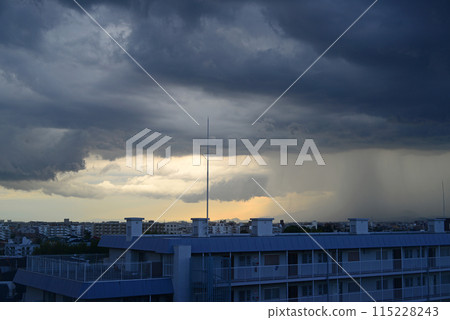 Guerrilla rainstorm approaching -1 115228243