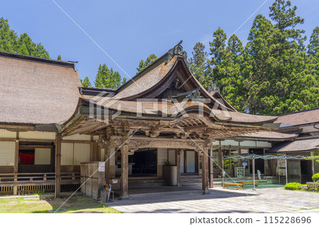 高野山金剛三昧院客房及廚房 115228696