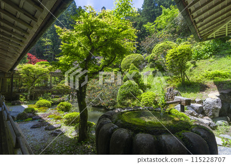 高野山金剛三昧院 古色古香的庭院 高野山金剛三昧院 古色古香的庭院 115228707