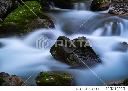 Beautiful river flow Beautiful river flow 115230625