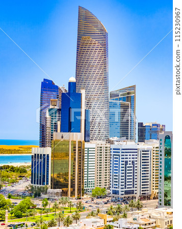 Abu Dhabi, Capital of the UAE. Abu Dhabi, Capital of the UAE. 115230967