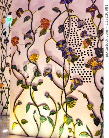 Sheikh Zayed Grand Mosque Abu UAE. 115230991
