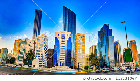 Abu Dhabi, Capital of the UAE. Abu Dhabi, Capital of the UAE. 115231067
