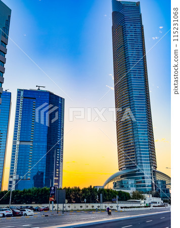 Abu Dhabi, Capital of the UAE. 115231068