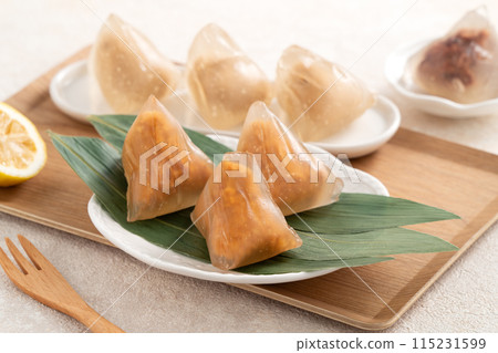 zongzi crystal rice dumpling ice rice dumpling dragon boat festival zongzi crystal rice dumpling チマキ dragon boat festival 115231599