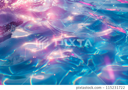 波光粼粼的泳池水面背景影像 波光粼粼的泳池水面背景影像 115231722