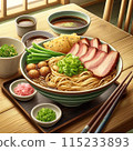 A delicious ramen 115233893