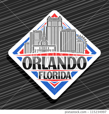Vector logo for Orlando Vector logo for Orlando 115234997