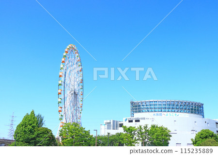 A view of Aqua Toto Gifu Oasis Wheel in Kakamigahara City, Gifu Prefecture 115235889