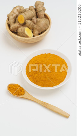 Turmeric powder (turmeric) image 115236206