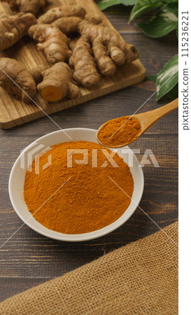 Turmeric powder (turmeric) image 115236221