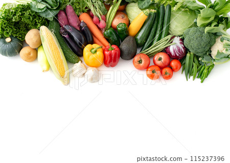 A collection of various vegetables A collection of various vegetables 115237396