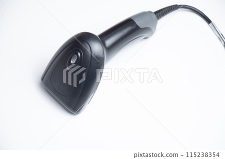 mobile scanner on a white background 115238354