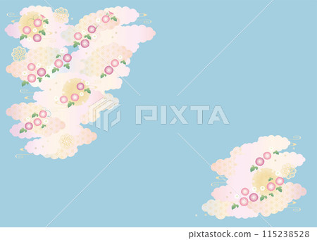 背景素材-日式牽牛花2022-22 背景素材-日式牽牛花2022-22 115238528