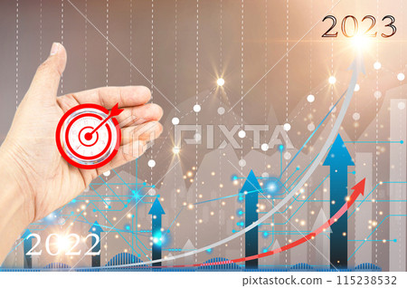 Concept, goals for success will come in 2023. Concept, goals for success will come in 2023. 115238532