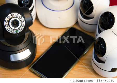 Install IP CCTV cameras or advanced technology surveillance systems. CCTV system Install IP CCTV cameras or advanced technology surveillance systems. CCTV system 115239059