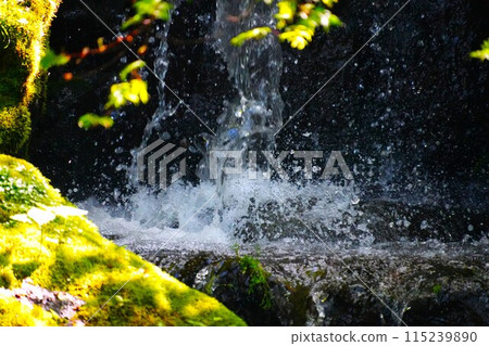Small waterfall Small waterfall 115239890