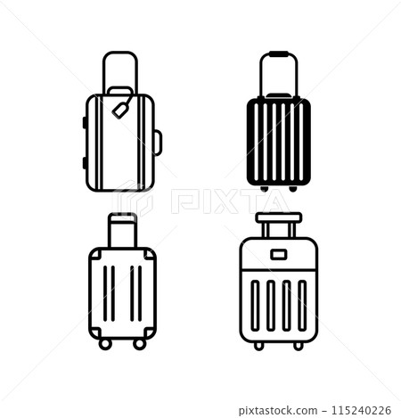 Suitcase icon Suitcase icon 115240226