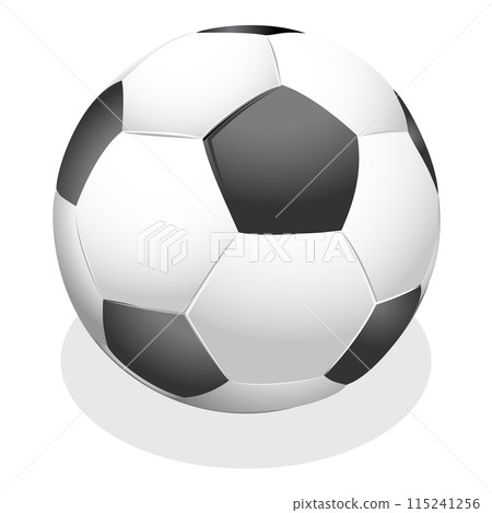3D Isometric Flat  Set of Various Sport Balls. Item 13 3D Isometric Flat  Set of Various Sport Balls. Item 13 115241256