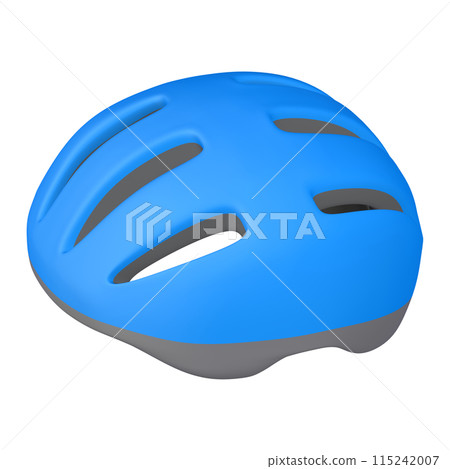 自行車用品插畫素材頭盔(1_2)藍色 115242007