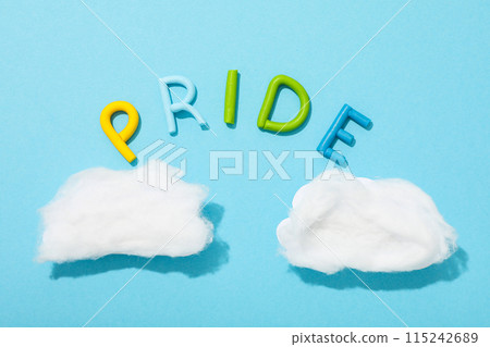 LGBT parade concept, word on light background. 115242689