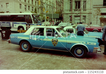 1980年代美國警車:紐約警察(底片,褪色) 1980年代美國警車:紐約警察(底片,褪色) 115243110