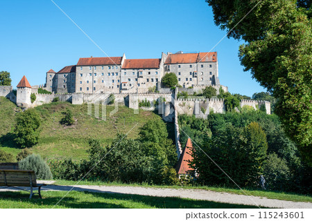 Burghausen Castle in Bavaria, the longest Castle in the World Burghausen Castle in Bavaria, the longest Castle in the World 115243601