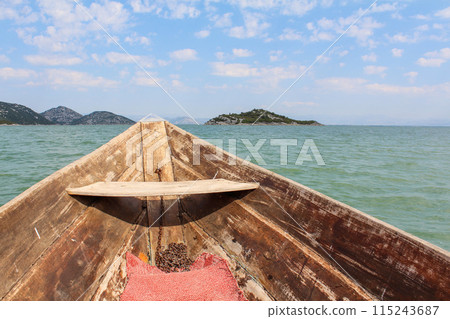 Calm boating tour on Lake Skadar, Montenegro 115243687