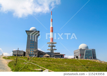 The brocken summit in the Harz mountains 115243958