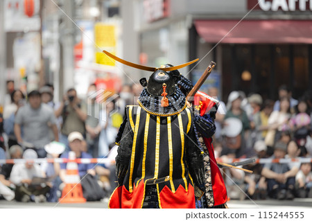 仙台青葉節時期畫卷武士遊行 仙台青葉節時期畫卷武士遊行 115244555