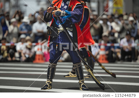 Sendai Aoba Festival: Traditional Date Matchlock Gun Demonstration - Bullet Loading 115244879