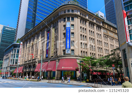 Tokyo Chuo Ward Nihonbashi cityscape Nihonbashi Takashimaya S.C. 115245320