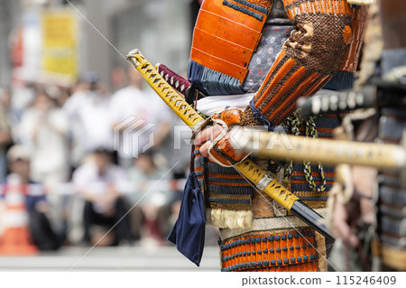 Sendai Aoba Festival Period Picture Scroll Warrior Corps Parade 115246409