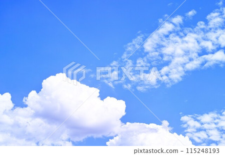 藍色的天空和雲圖像 藍色的天空和雲圖像 115248193